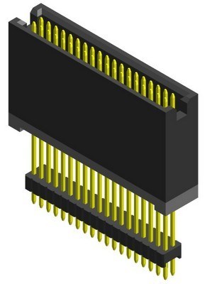 AP397D 1.27x1.27mm Box Header Of Various Heights Series Dip Type 